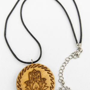 Collar Palo Santo Árbol De La Vida Yoga Meditación Madera