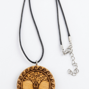 Collar Madera Árbol de la Vida Yoga Meditación