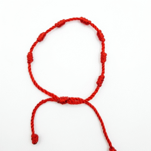 Pulsera Roja 7 Nudos Protección Por docena