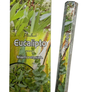 Incienso Pradhan Eucalipto Caja Hexagonal 6 Unidades