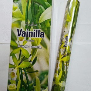 Incienso Pradhan Vainilla Aroma Natural Hexagonal 6 Unidades