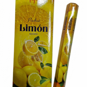 Incienso Pradhan Aroma Limón Caja Hexagonal 6 Unidades