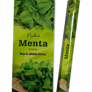 Incienso Pradhan Menta Caja Hexagonal 6 Unidades