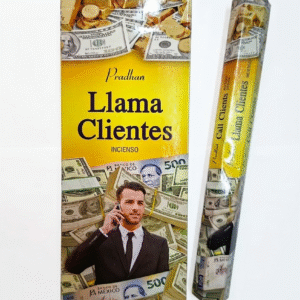 Incienso Pradhan Llama Clientes Hexagonal 6 Unidades