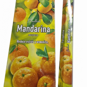 Incienso Pradhan Mandarina Hexagonal 6 Unidades