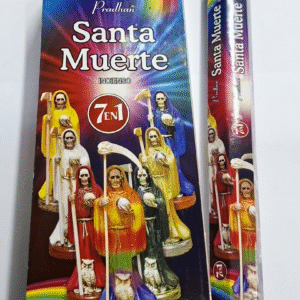 Incienso Santa Muerte 7 En 1 Pradhan Hexagonal 6 Unidades